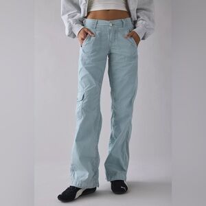 BDG Blue Y2K Cyber Cargo Pants
